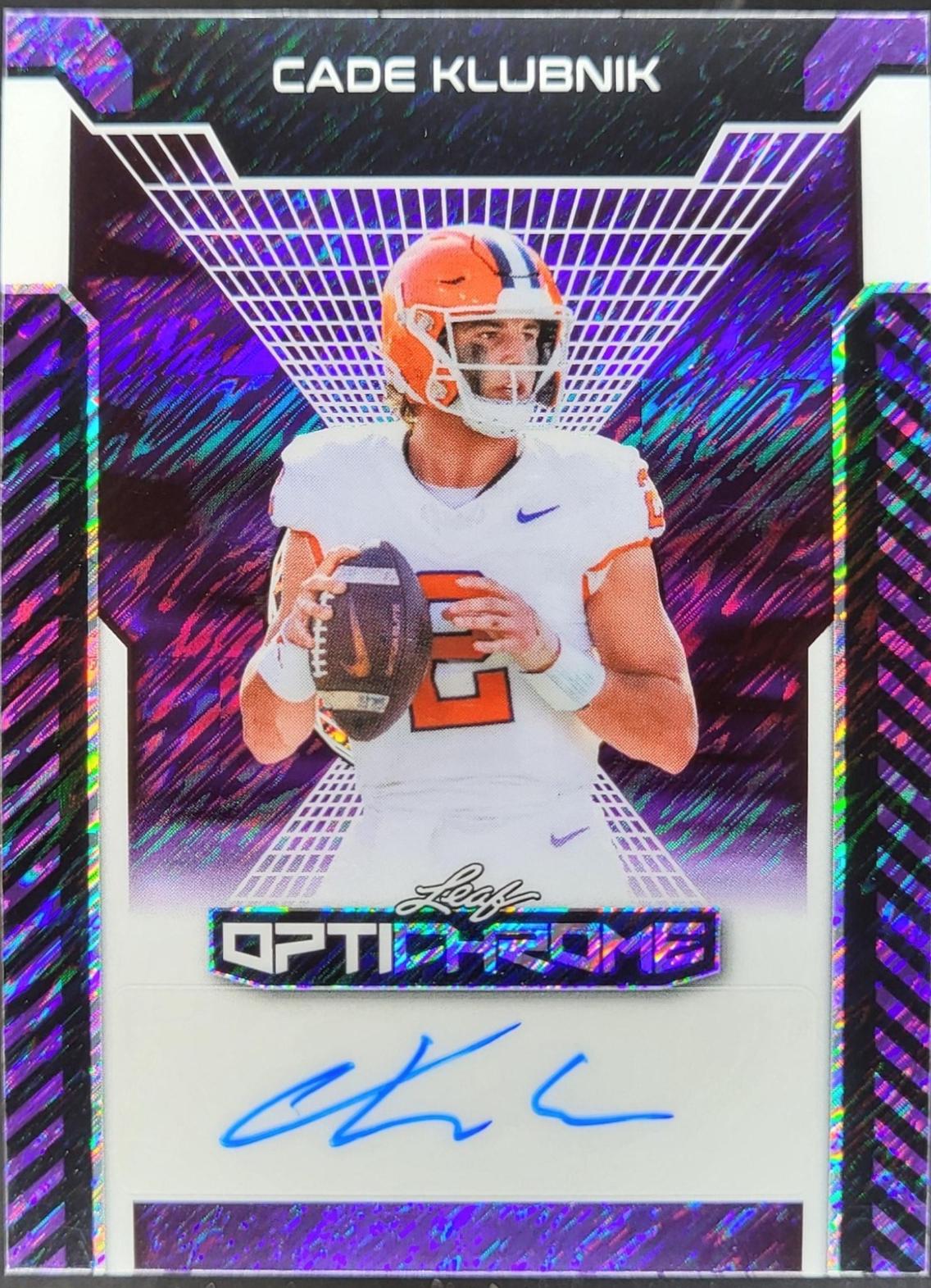 Cade Klubnik [Purple Shimmer] #BA-CK1