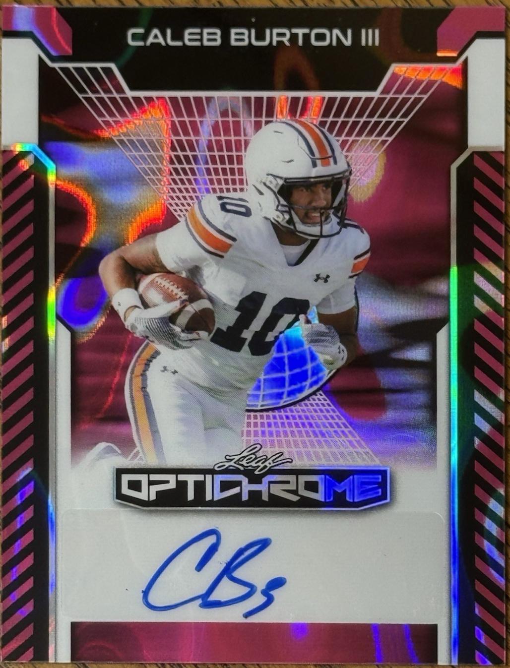 Caleb Burton III [Pink Lava] #BA-CB1