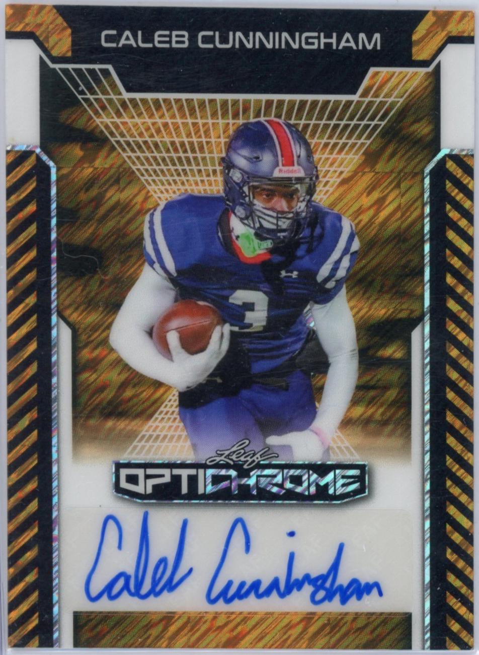 Caleb Cunningham [Gold Shimmer] #BA-CC3