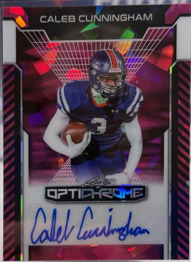 Caleb Cunningham [Pink Prismatic] #BA-CC3