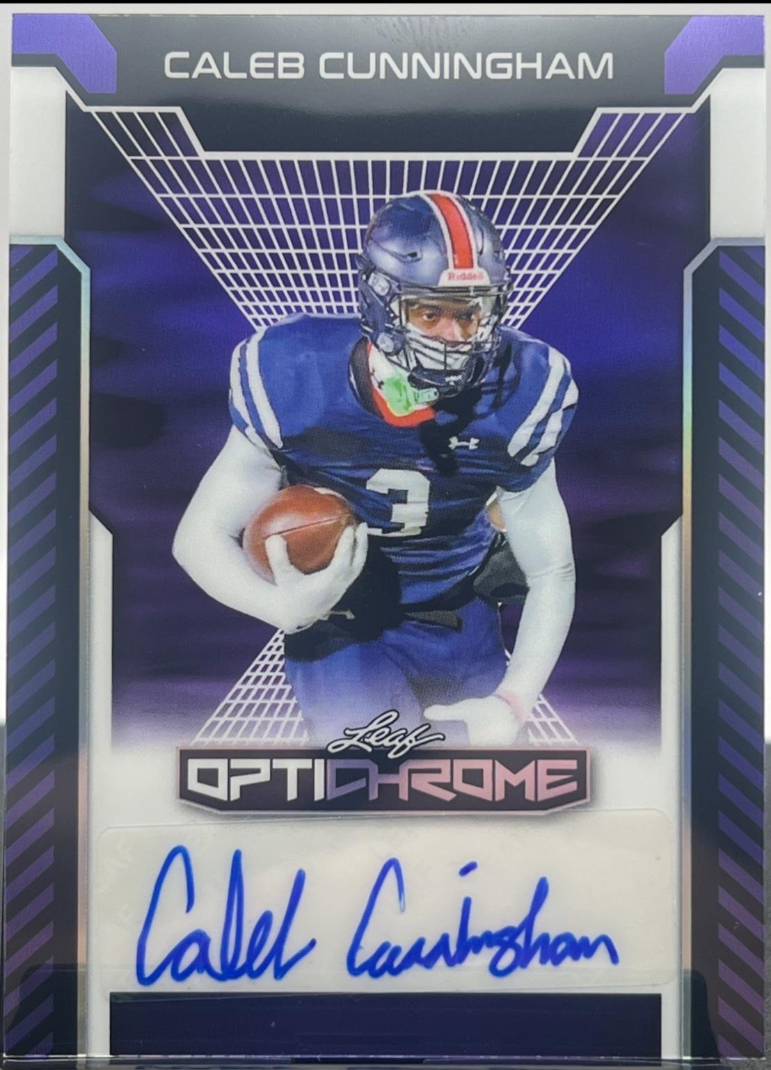 Caleb Cunningham [Purple Prismatic] #BA-CC3