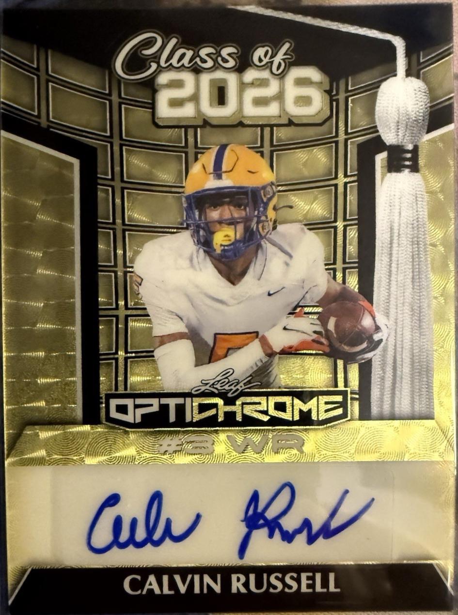 Calvin Russell [Gold Prismatic] #BA-CR1