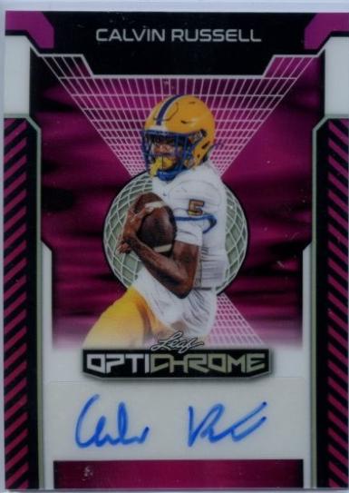 Calvin Russell [Pink Prismatic] #BA-CR1