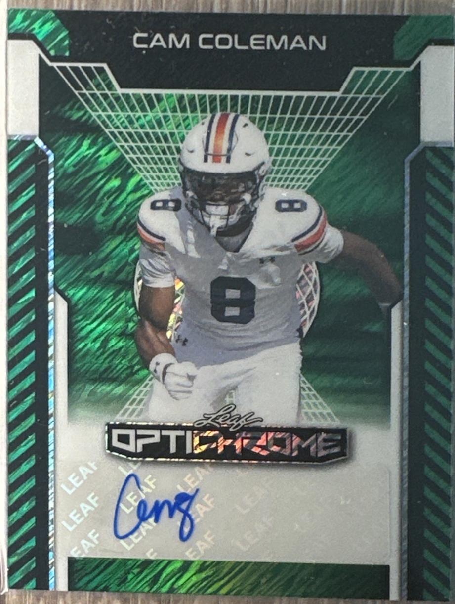 Cam Coleman [Green Shimmer] #BA-CC1