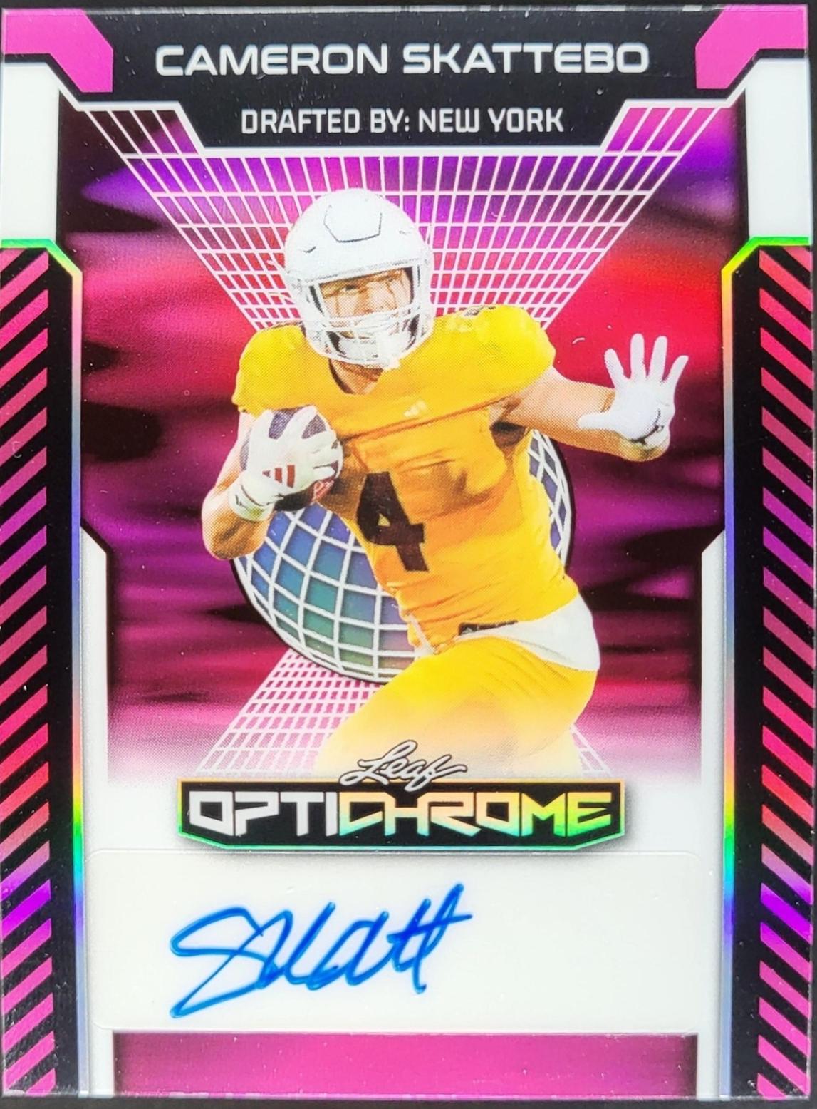 Cameron Skattebo [Pink Prismatic] #BA-CS1
