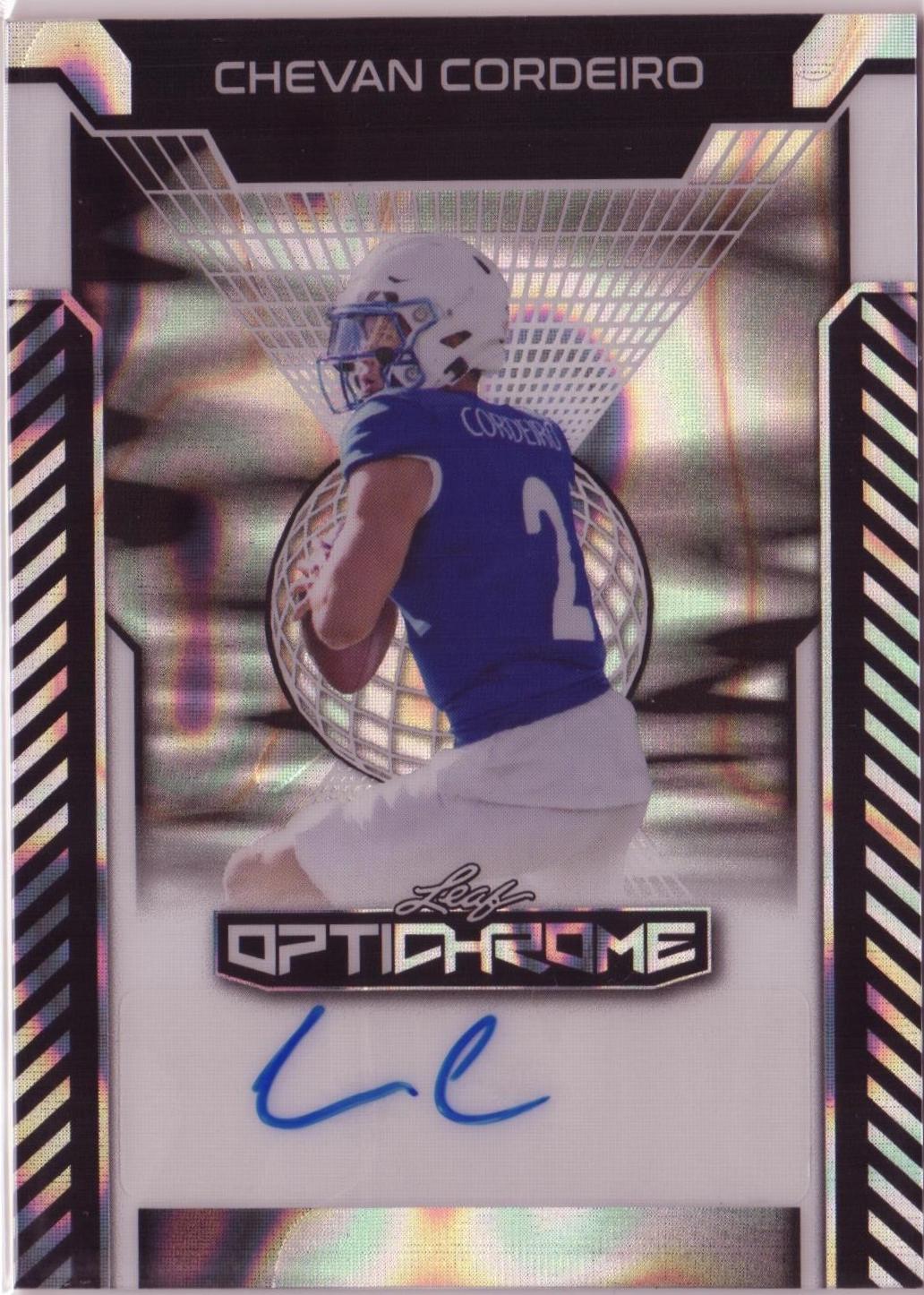 Chevan Cordeiro [Silver Prismatic] #BA-CC2
