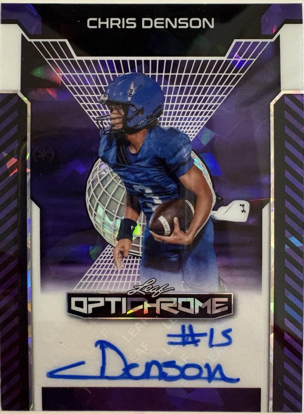 Chris Denson [Purple Crystal] #BA-CD1