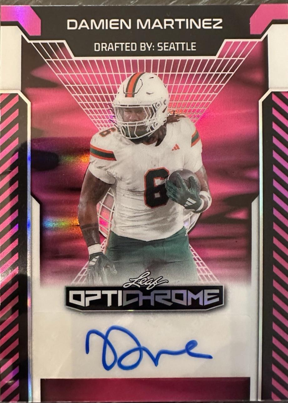 Damien Martinez [Pink Prismatic] #BA-DM2