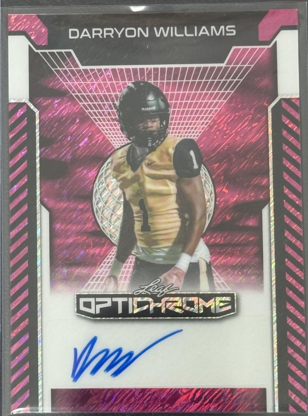 Darryon Williams [Pink Shimmer] #BA-DW1