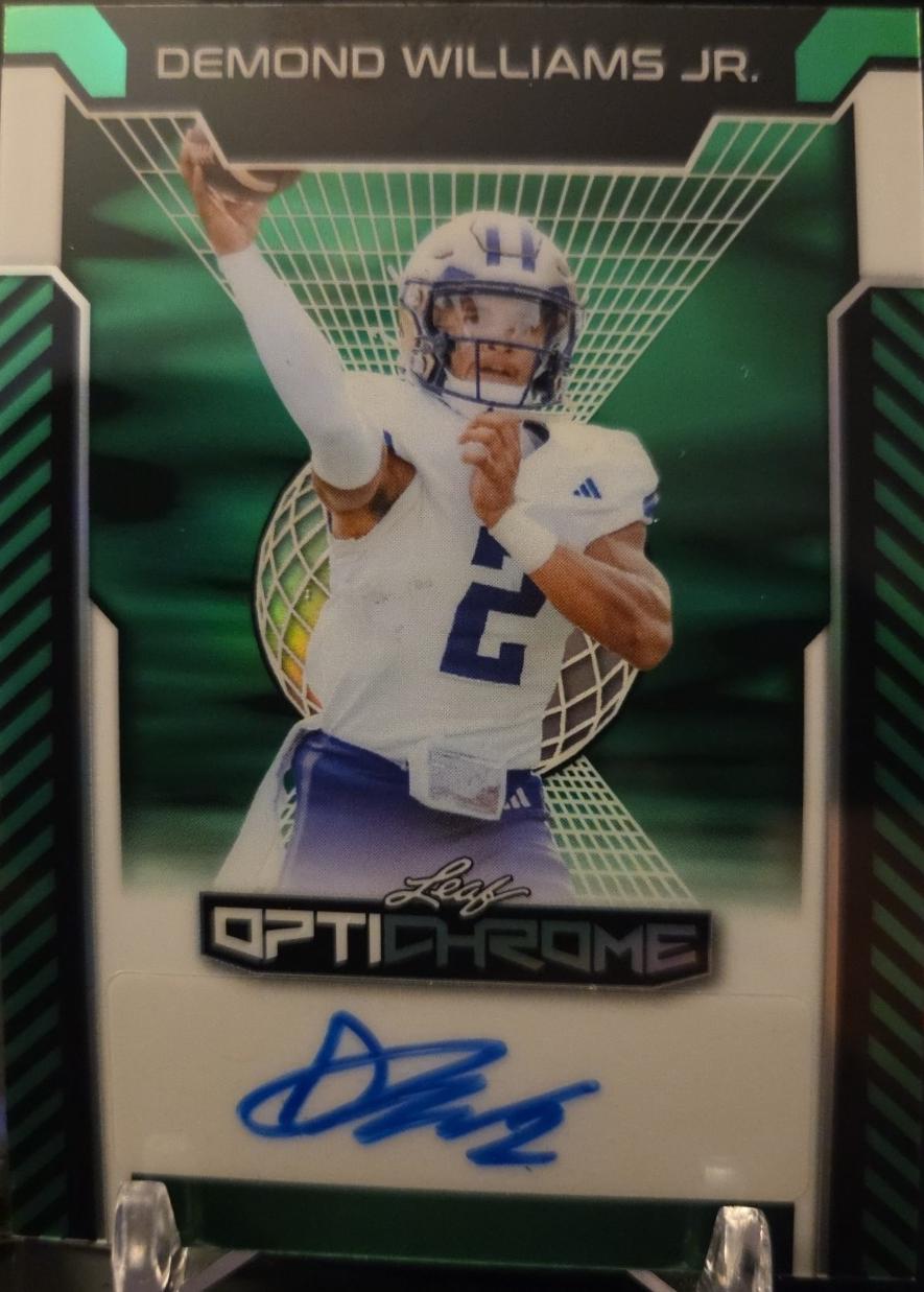 Demond Williams Jr. [Green Prismatic] #BA-DWJ
