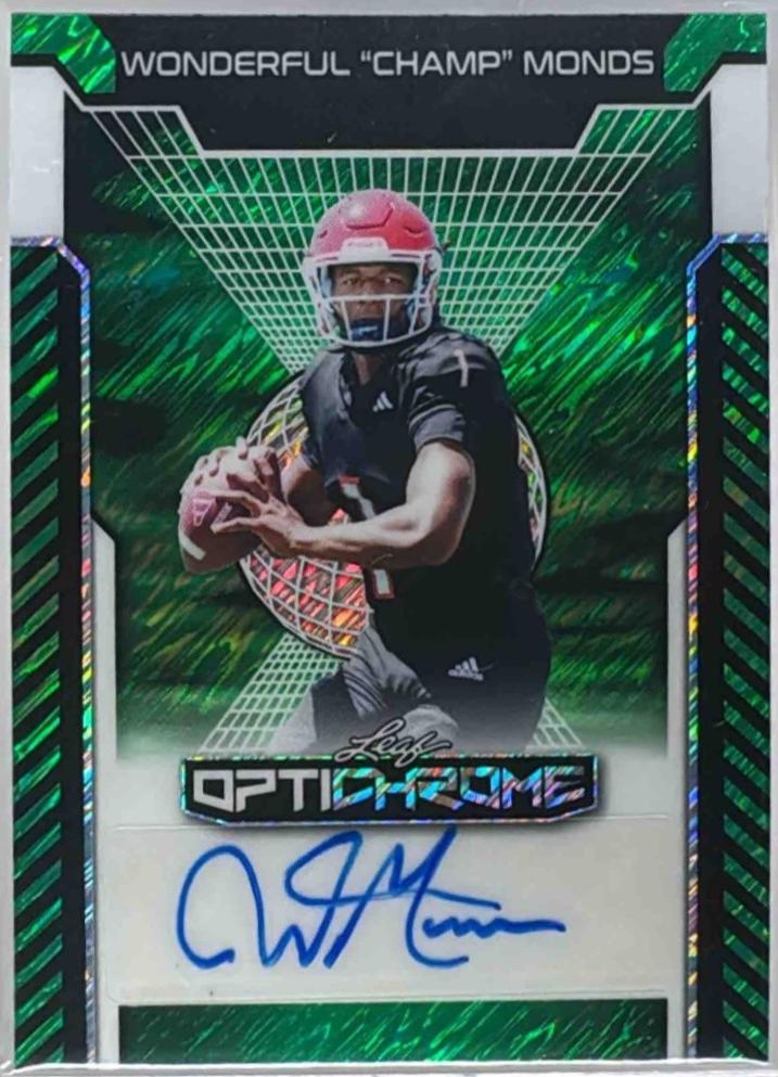 Demond Williams Jr. [Green Shimmer] #BA-DWJ