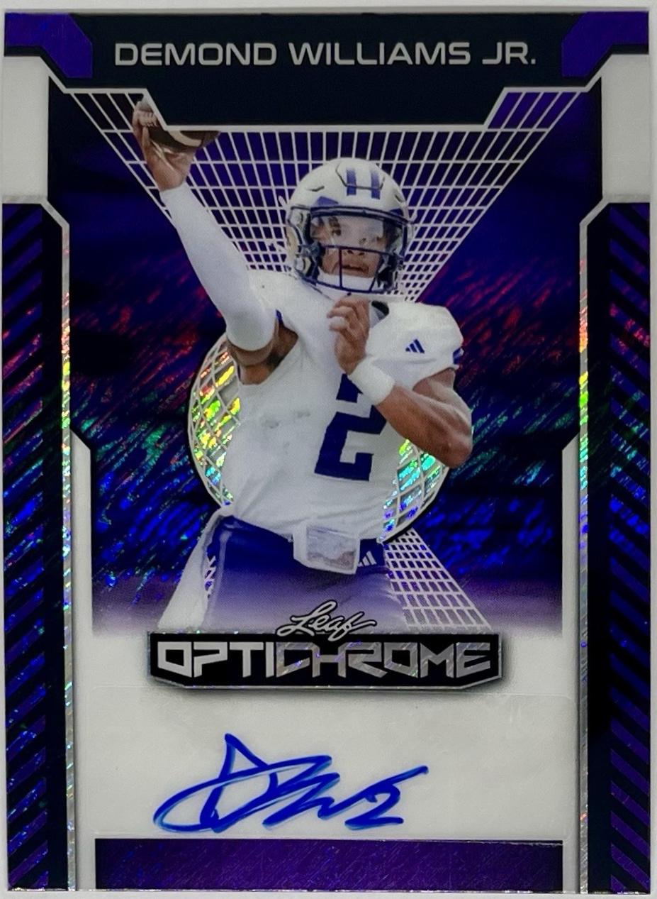 Demond Williams Jr. [Purple Crystal] #BA-DWJ
