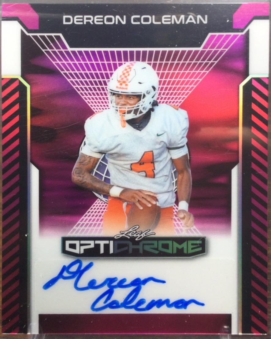 Dereon Coleman [Pink Lava] #BA-DC3