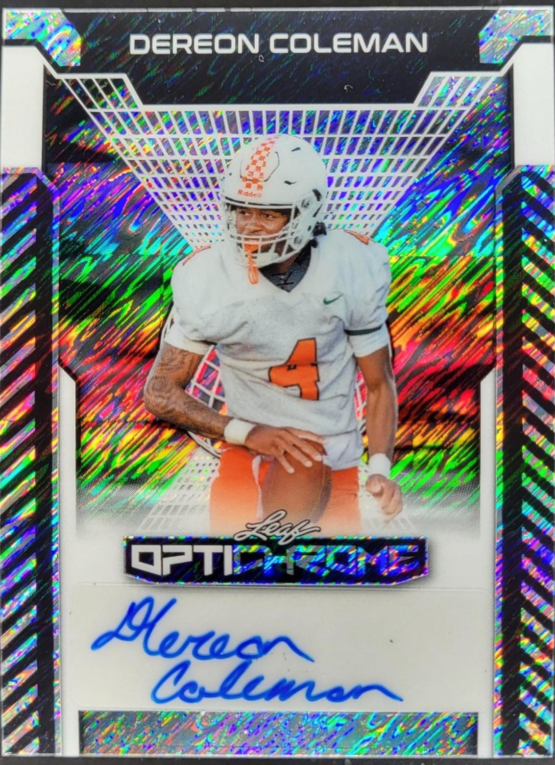 Dereon Coleman [Silver Shimmer] #BA-DC3
