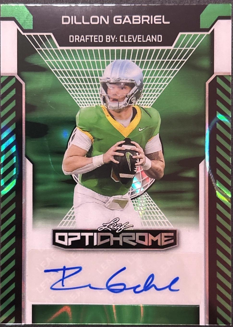Dillon Gabriel [Green Prismatic] #BA-DG1