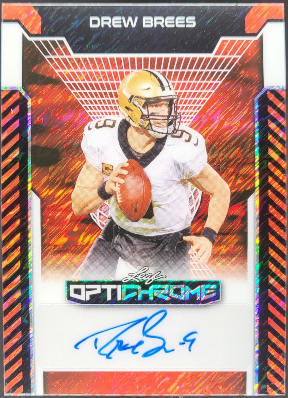 Drew Brees [Red Shimmer] #BA-DB2