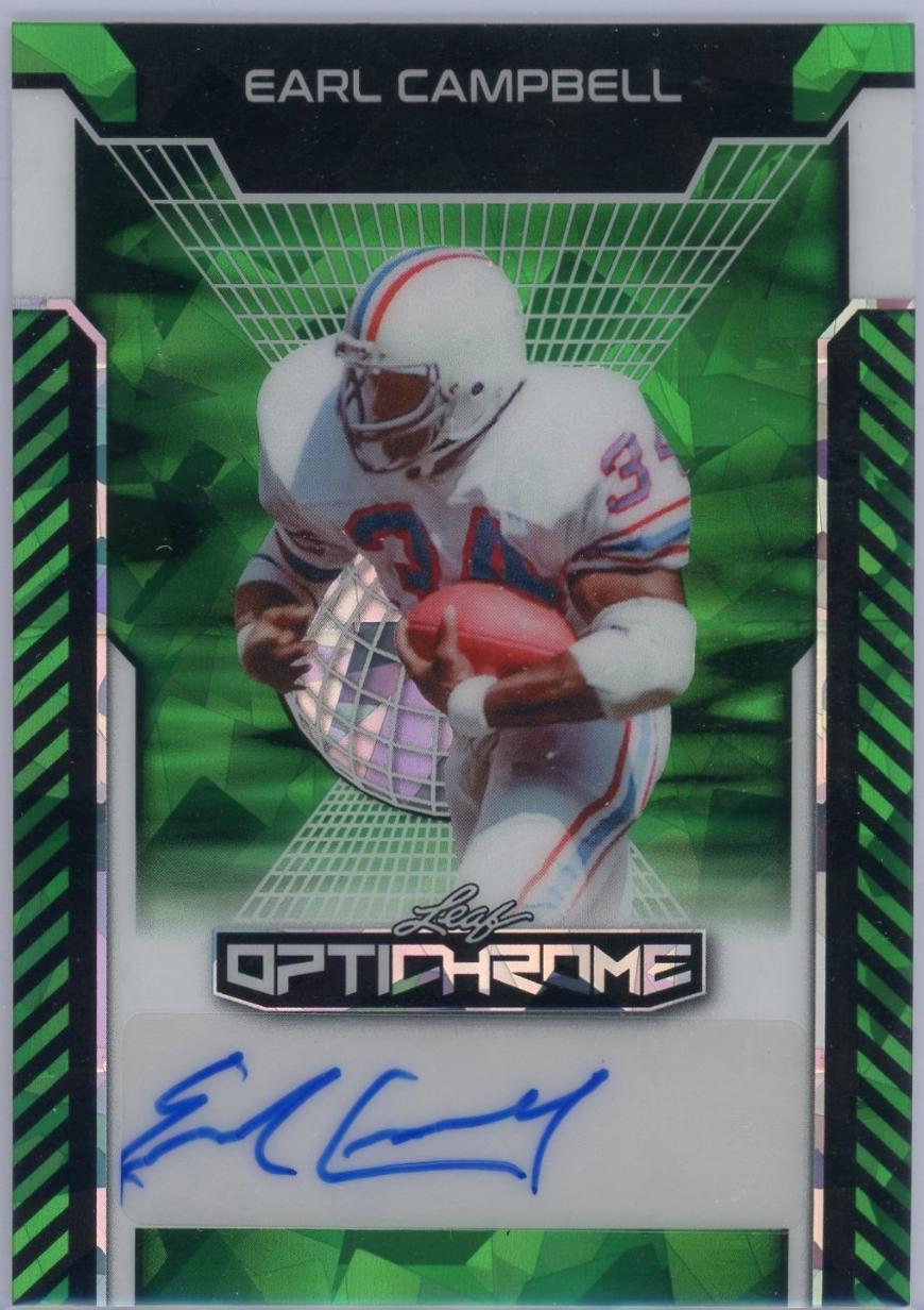 Earl Campbell [Green Crystal] #BA-EC1