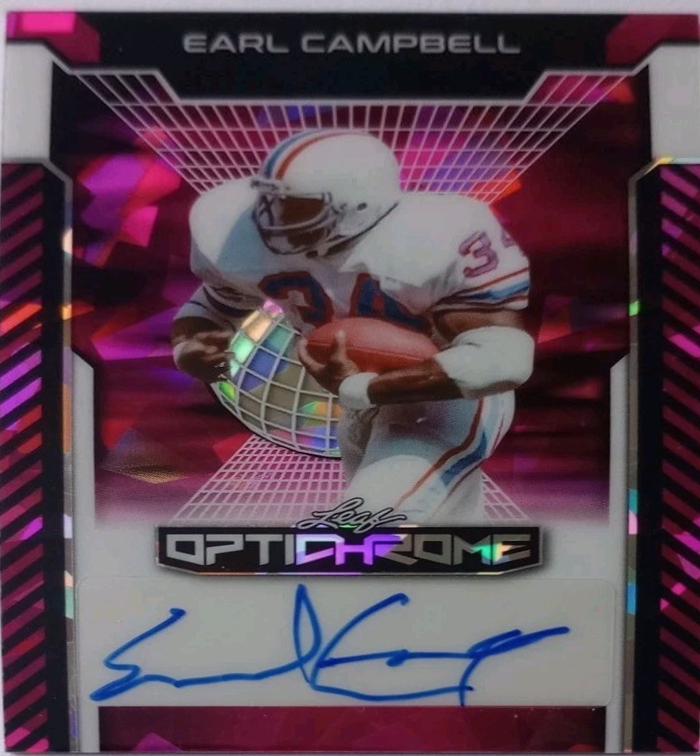 Earl Campbell [Pink Crystal] #BA-EC1