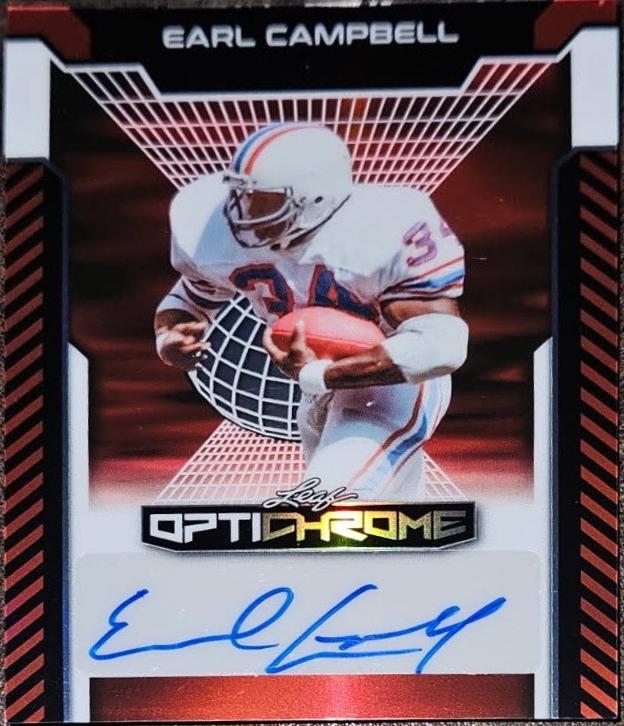 Earl Campbell [Red Prismatic] #BA-EC1