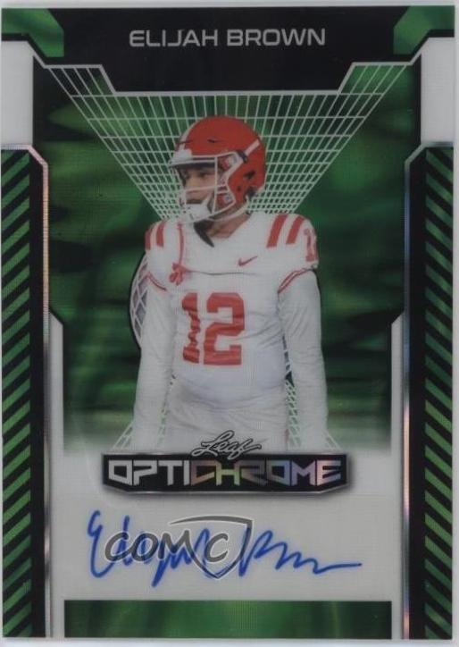 Elijah Brown [Green Lava] #BA-EB1