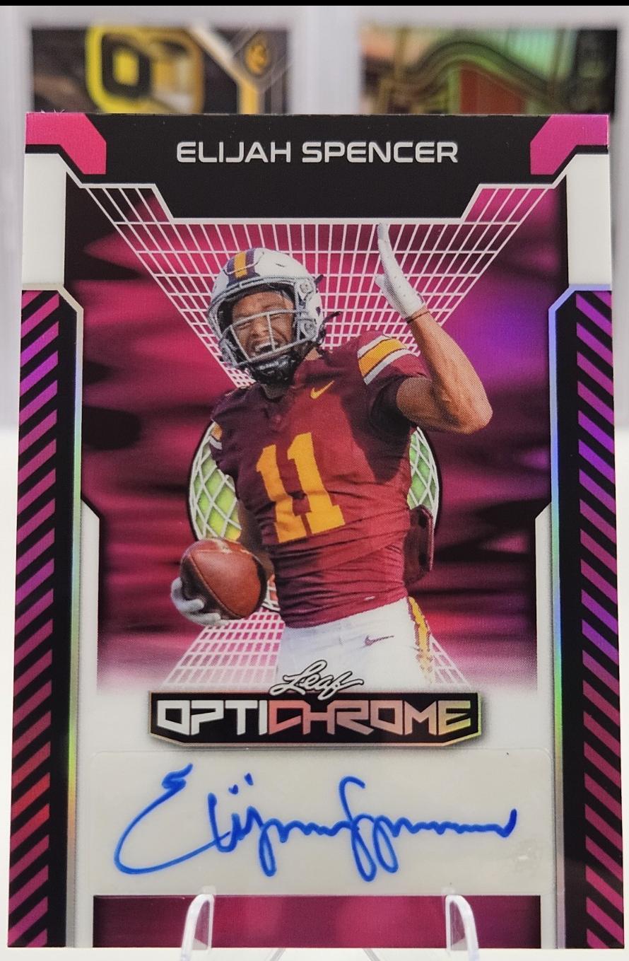 Elijah Spencer [Pink Prismatic] #BA-ES1
