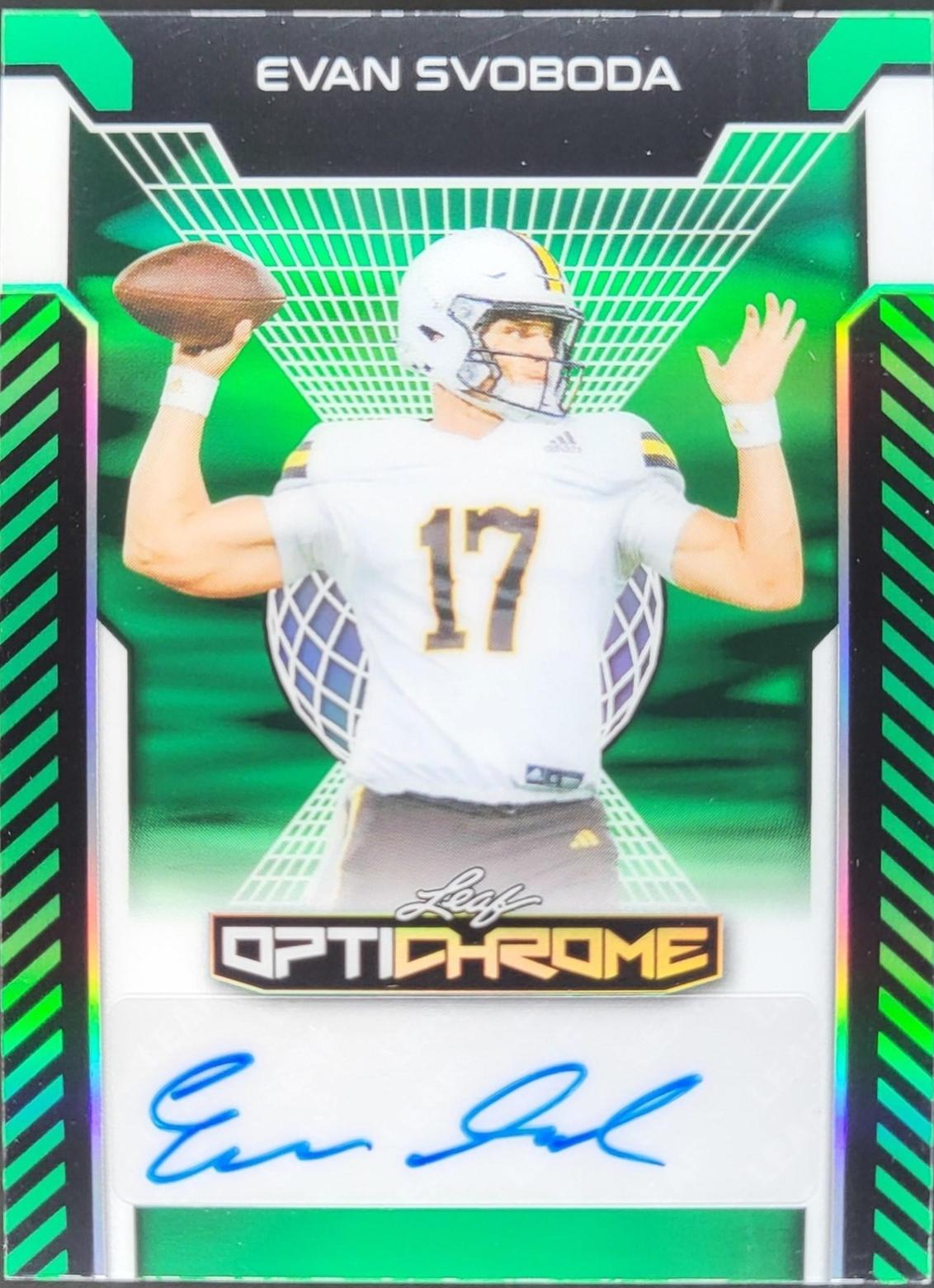 Evan Svoboda [Green Prismatic] #BA-ES2