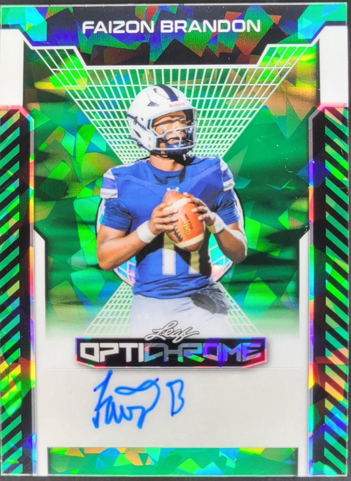 Faizon Brandon [Green Crystal] #BA-FB2