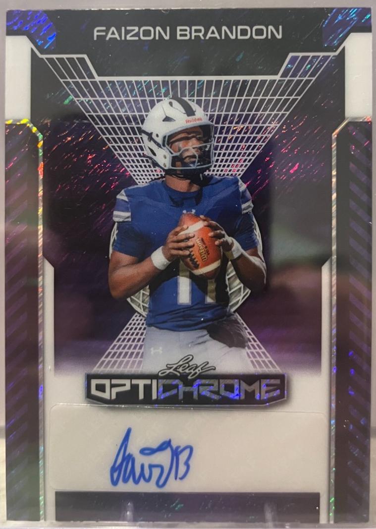 Faizon Brandon [Purple Lava] #BA-FB2