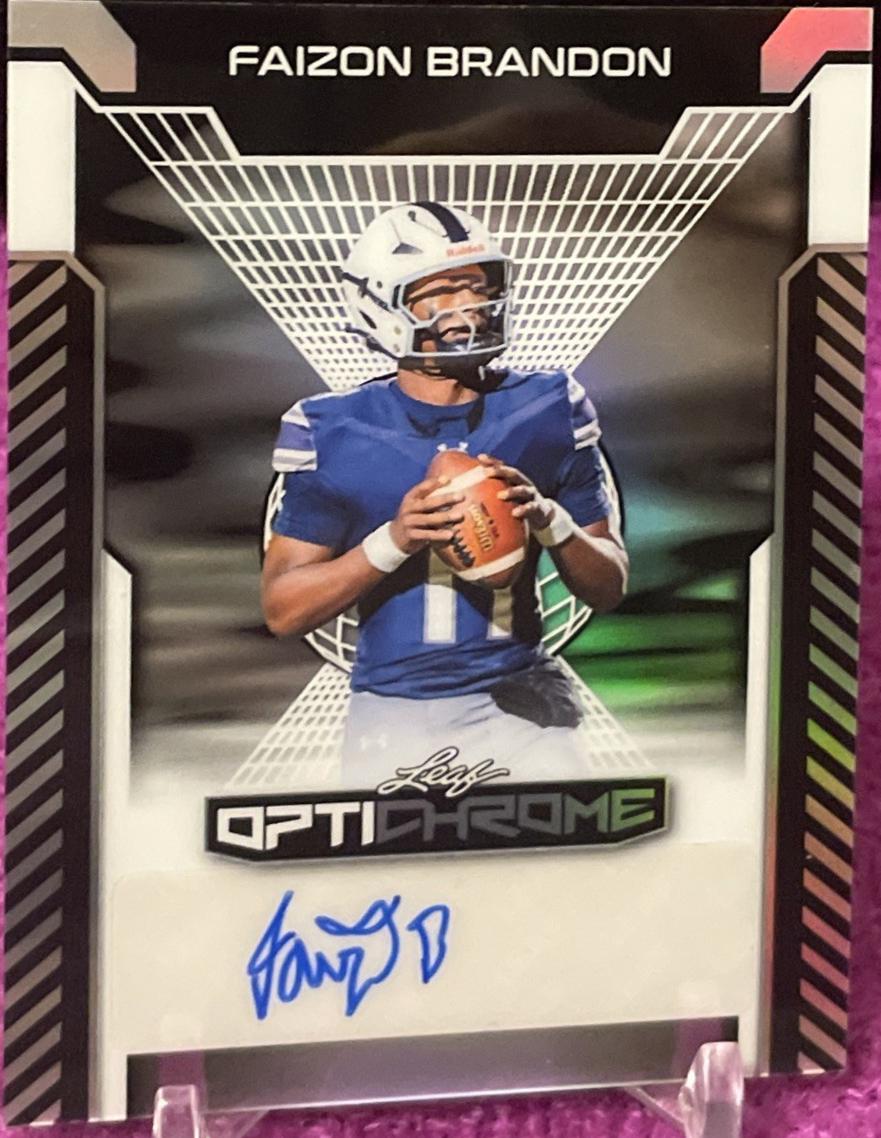 Faizon Brandon [Silver Prismatic] #BA-FB2