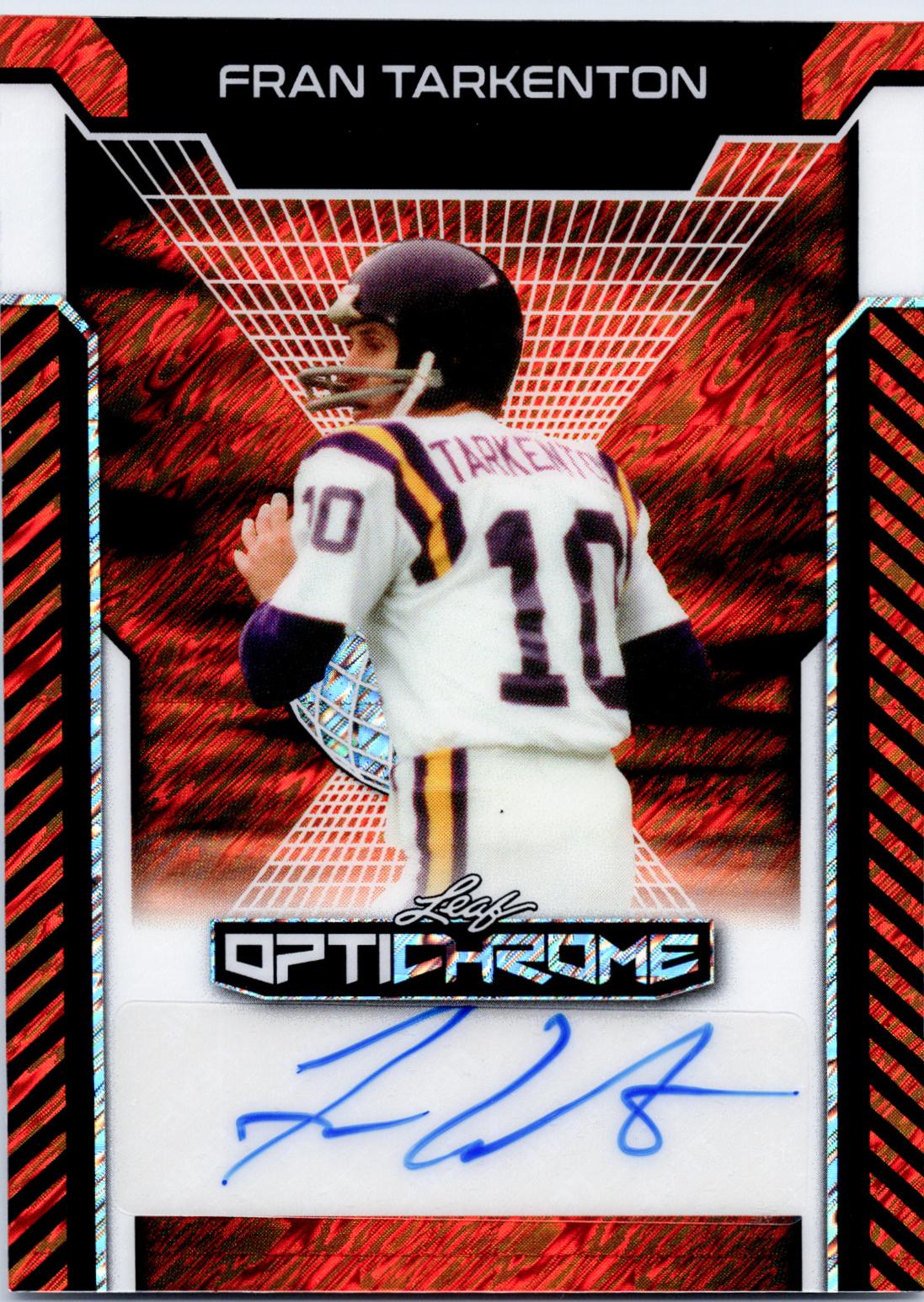 Fran Tarkenton [Prismatic] #BA-FT1