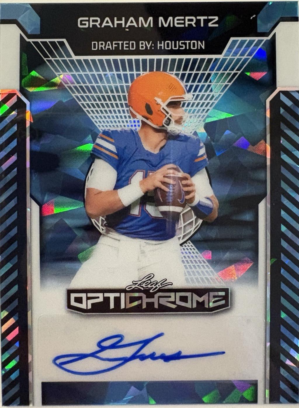 Graham Mertz [Blue Crystal] #BA-GM1
