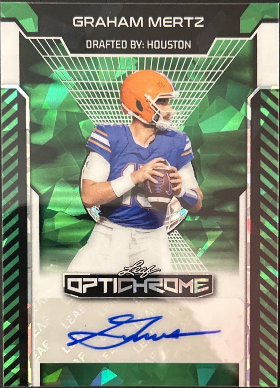 Graham Mertz [Green Prismatic] #BA-GM1