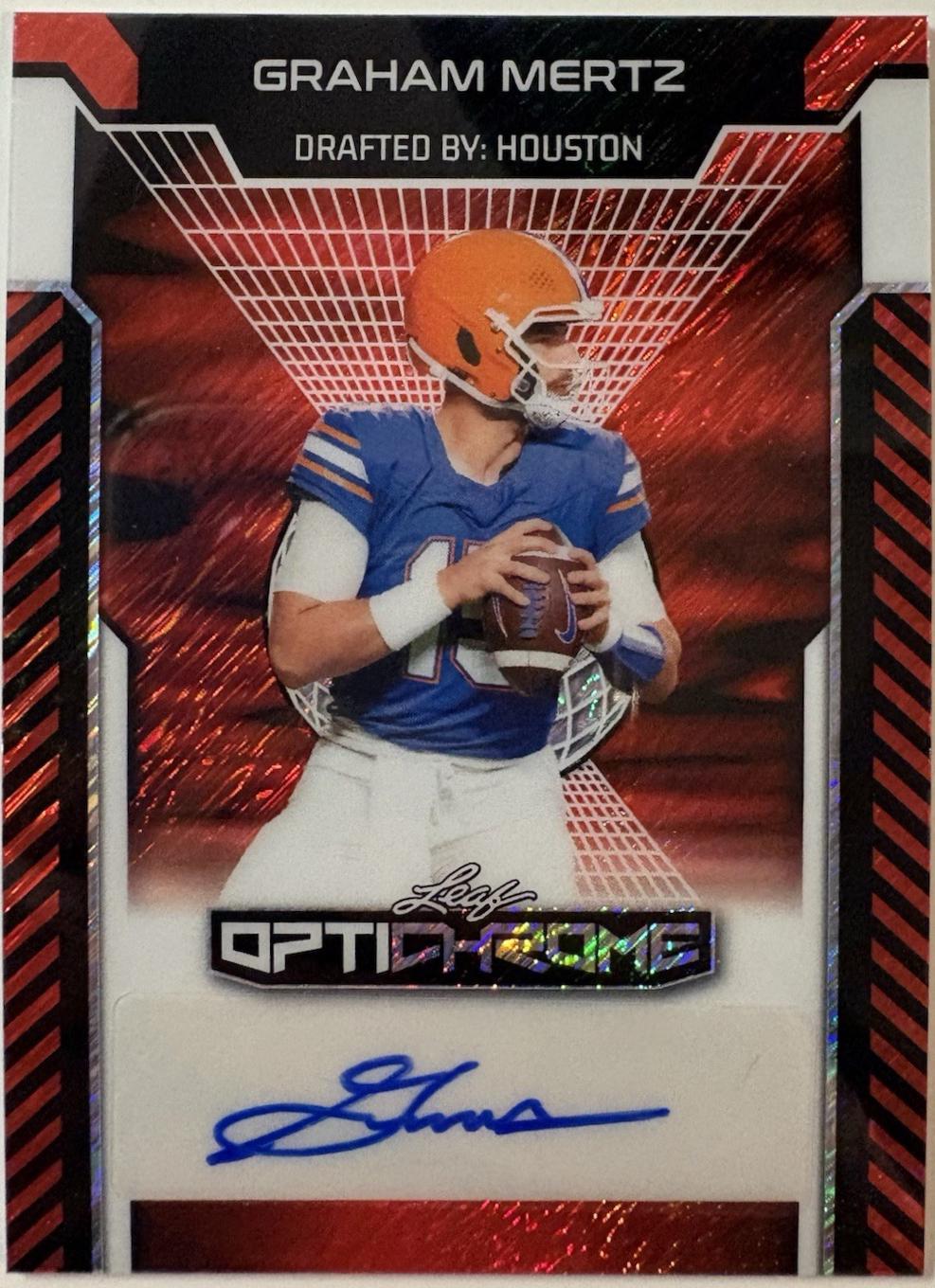 Graham Mertz [Red Shimmer] #BA-GM1
