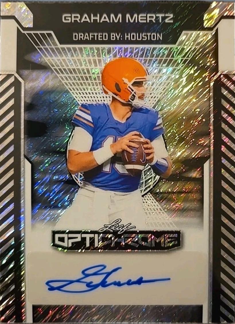 Graham Mertz [Silver Prismatic] #BA-GM1