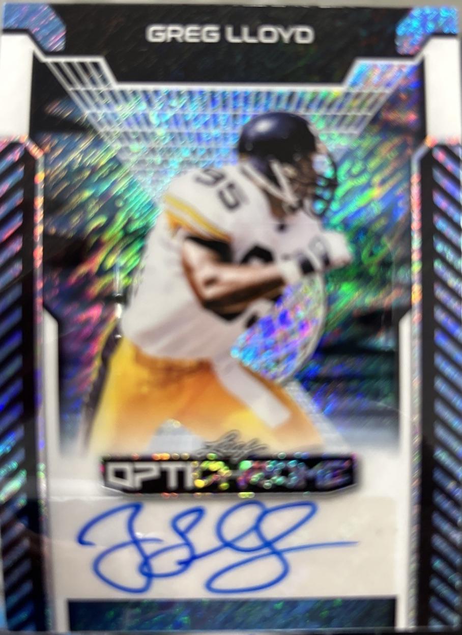 Greg Lloyd [Blue Prismatic] #BA-GL1
