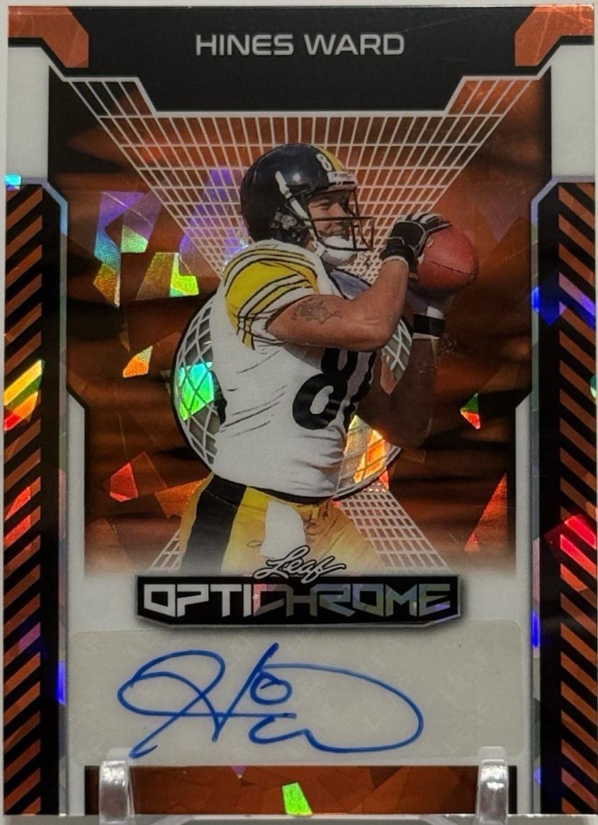 Hines Ward [Orange Prismatic] #BA-HW1