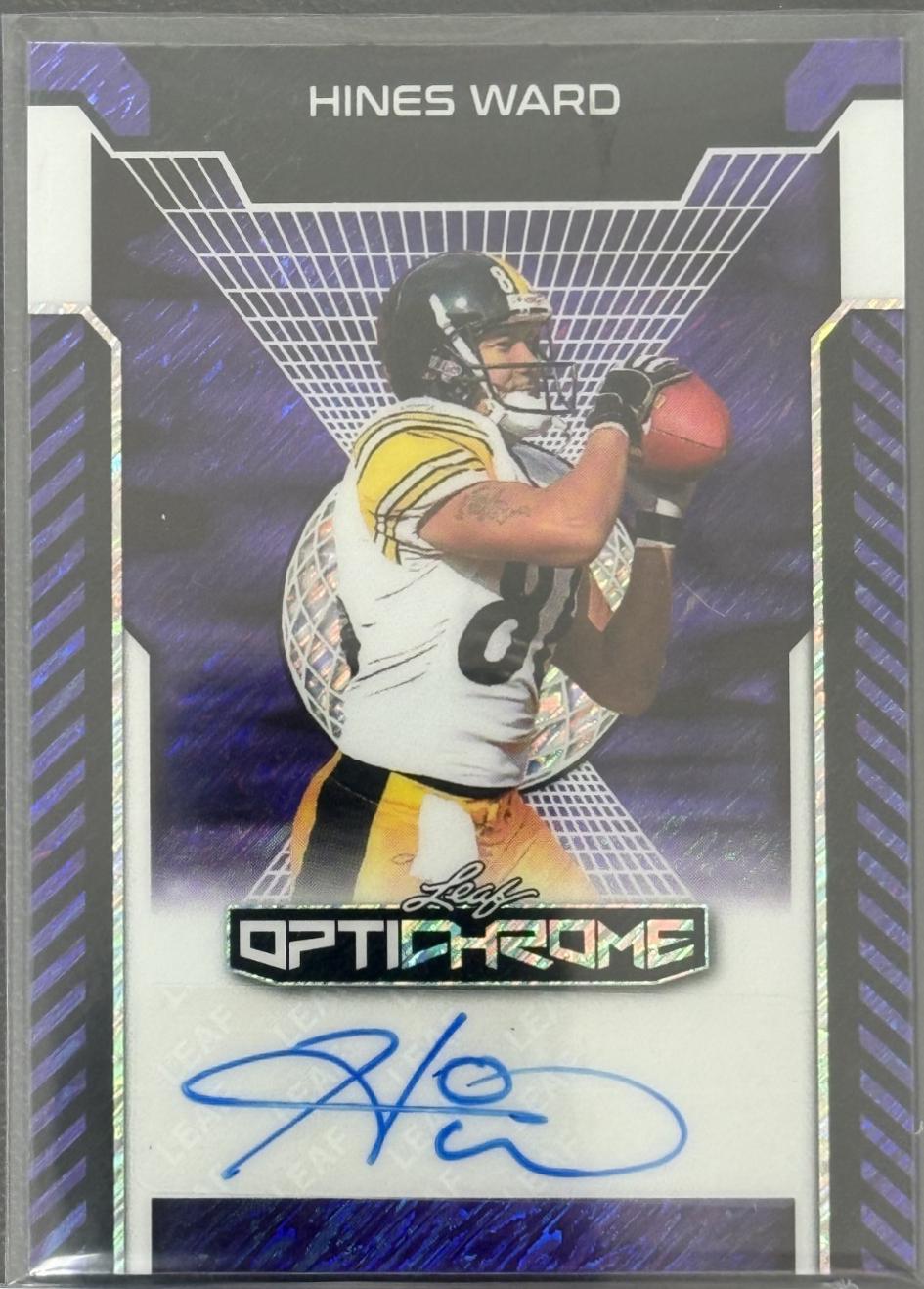 Hines Ward [Purple Shimmer] #BA-HW1