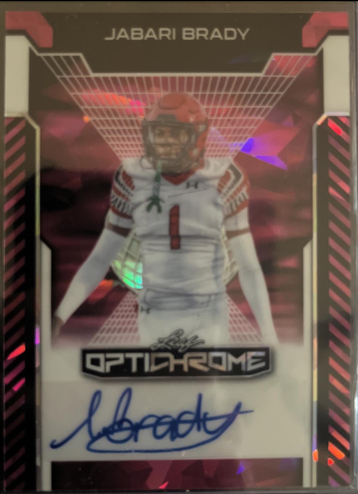Jabari Brady [Pink Lava] #BA-JB3