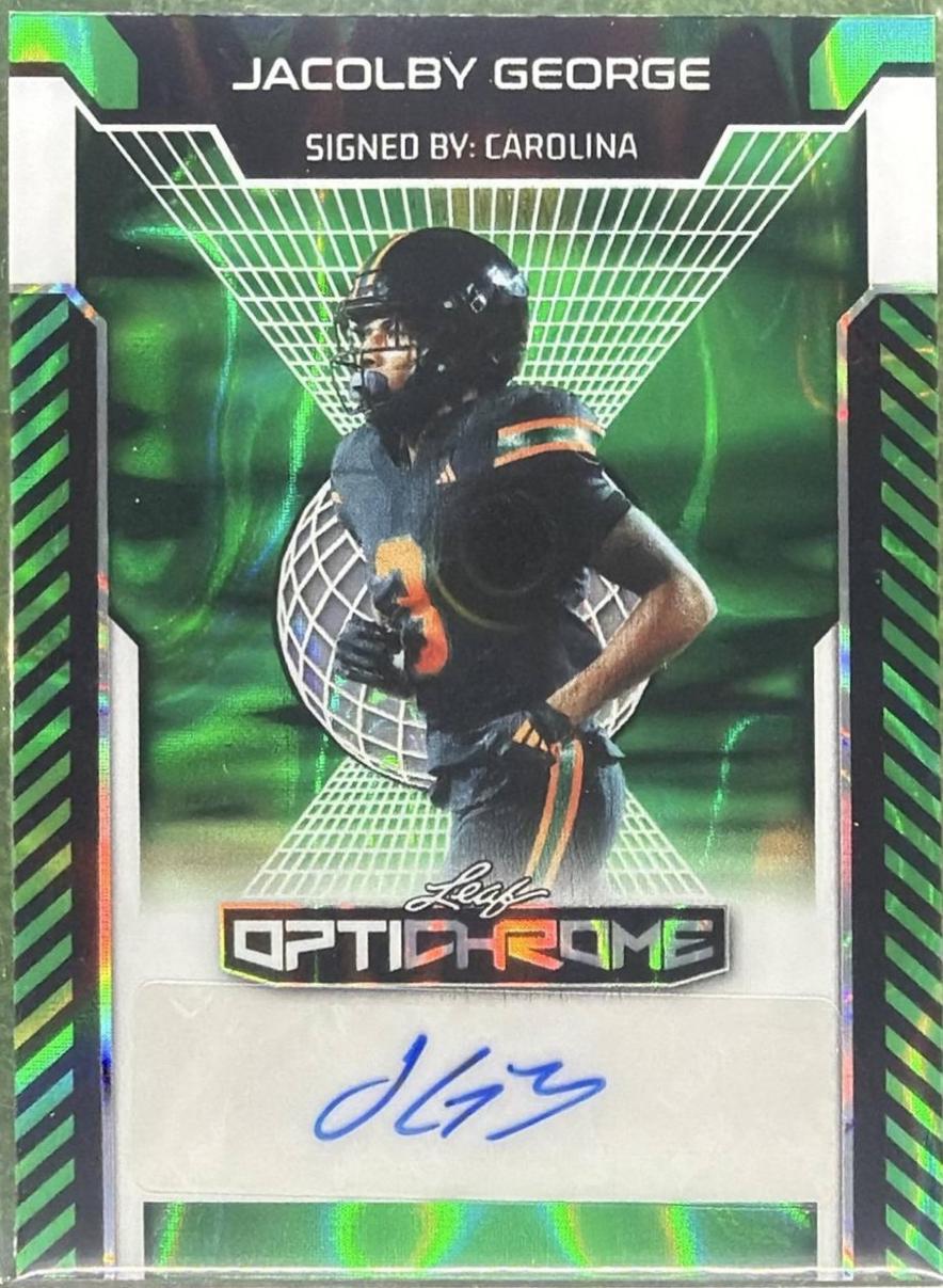 Jacolby George [Green Lava] #BA-JG1