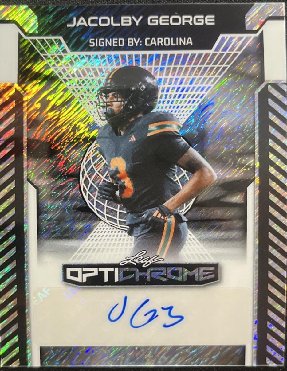 Jacolby George [Prismatic] #BA-JG1