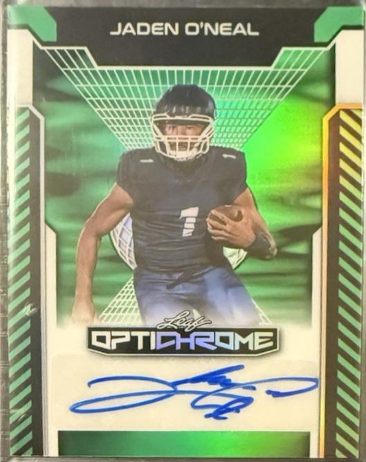 Jaden O'Neal [Green Prismatic] #BA-JON