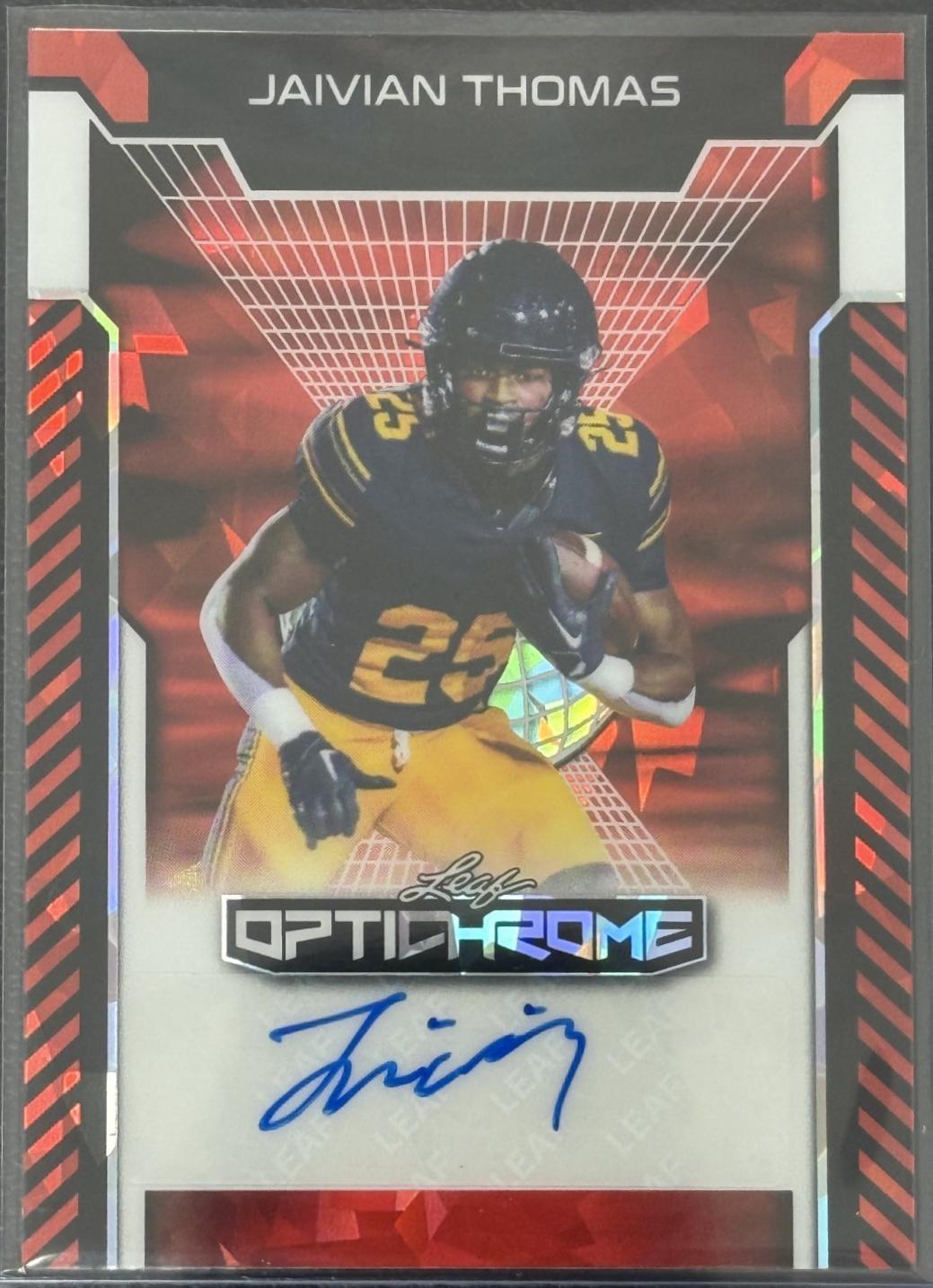 Jaivian Thomas [Red Crystal] #BA-JT2