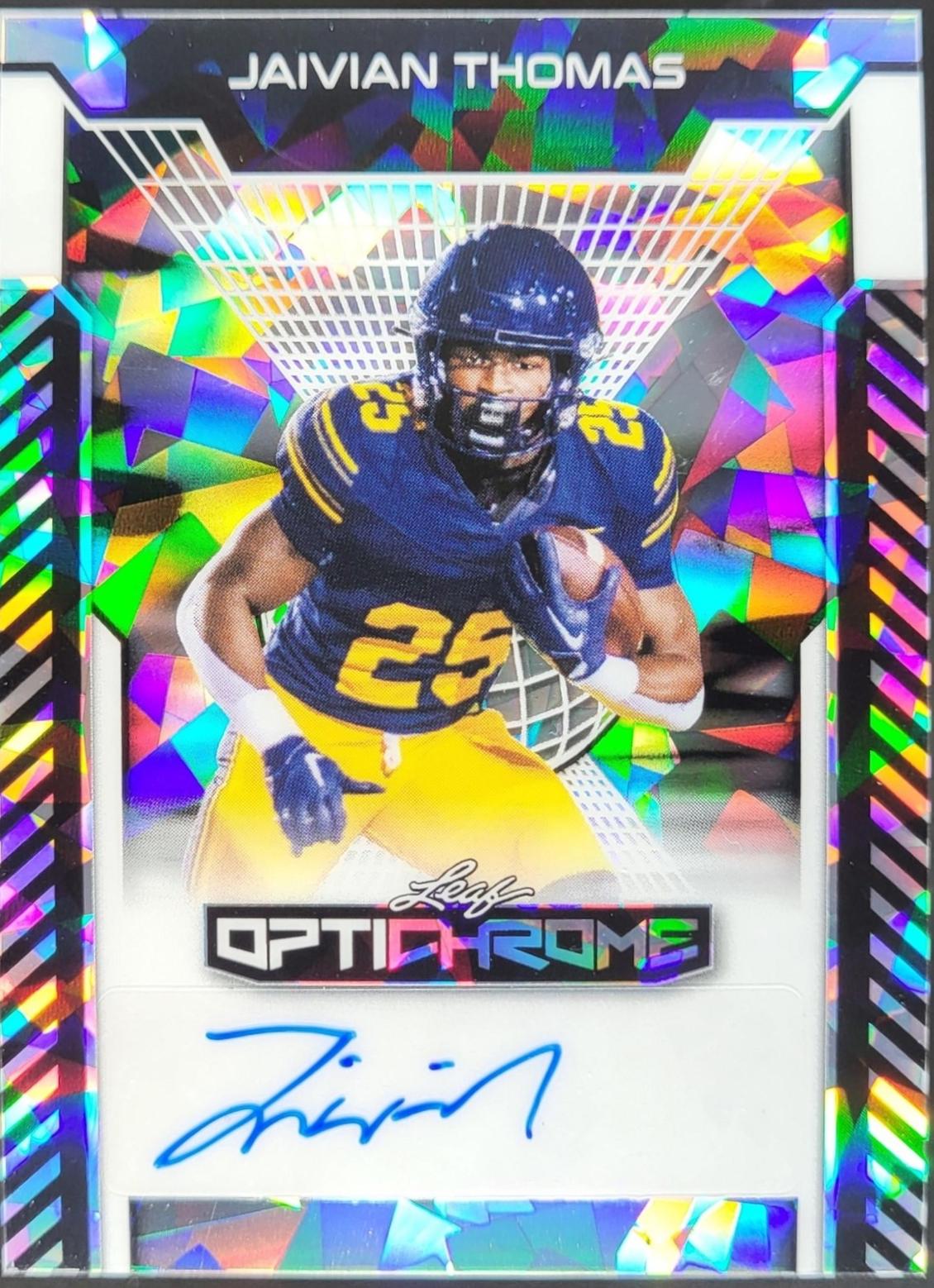 Jaivian Thomas [Silver Crystal] #BA-JT2
