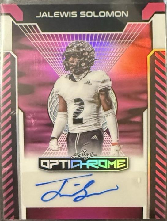 Jalewis Solomon [Pink Prismatic] #BA-JS2