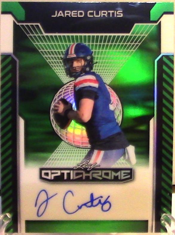 Jared Curtis [Green Prismatic] #BA-JC2