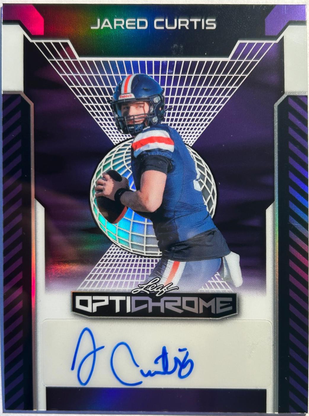 Jared Curtis [Purple Prismatic] #BA-JC2