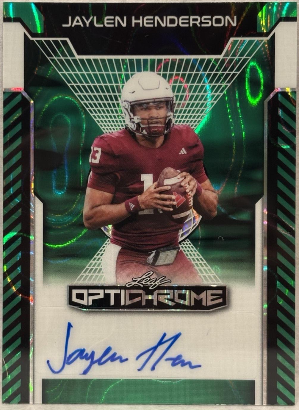 Jaylen Henderson [Green Lava] #BA-JH2