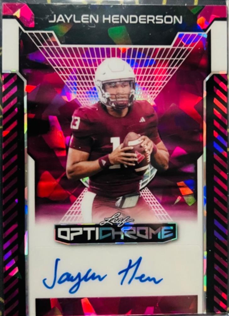 Jaylen Henderson [Pink Prismatic] #BA-JH2