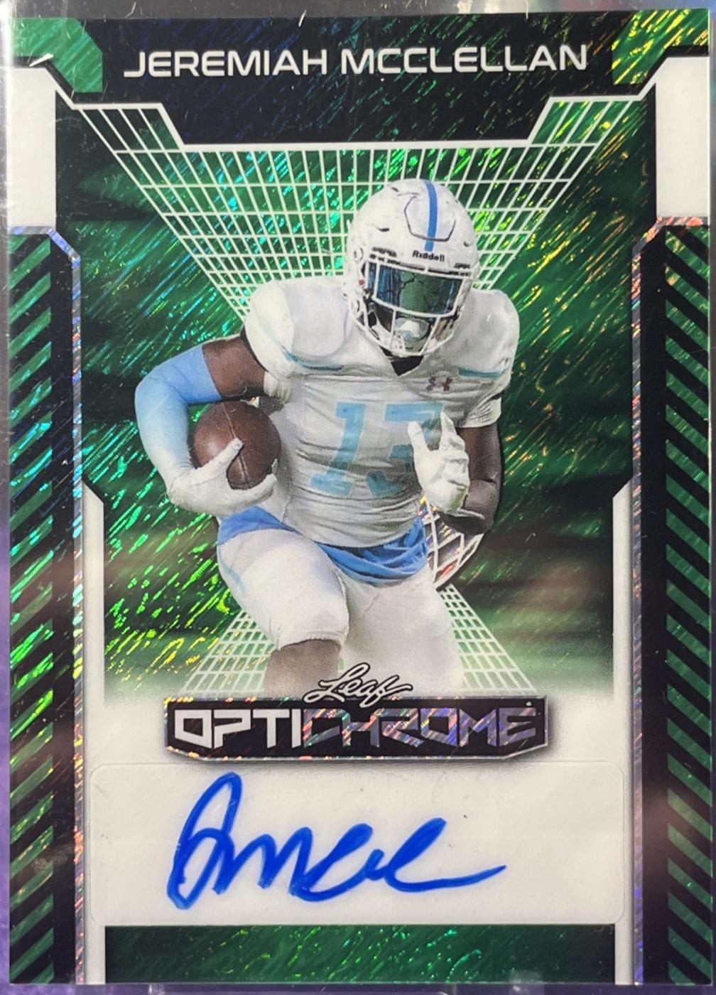 Jeremiah McClellan [Green Prismatic] #BA-JMC2