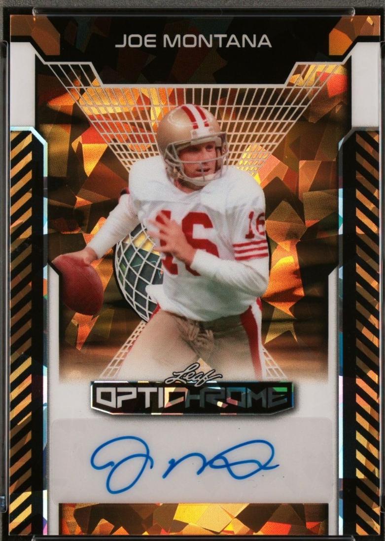 Joe Montana [Gold Prismatic] #BA-JM2